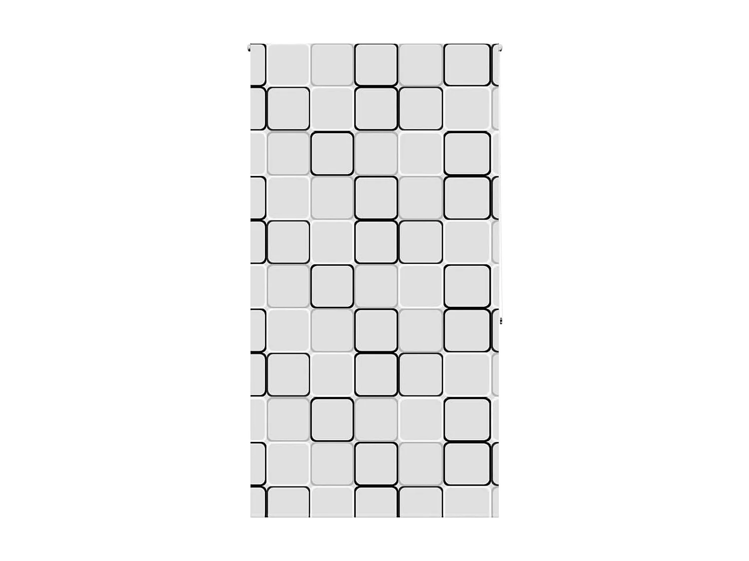 Store enrouleur de douche 130x240 cm largeur du tissu 126 cm