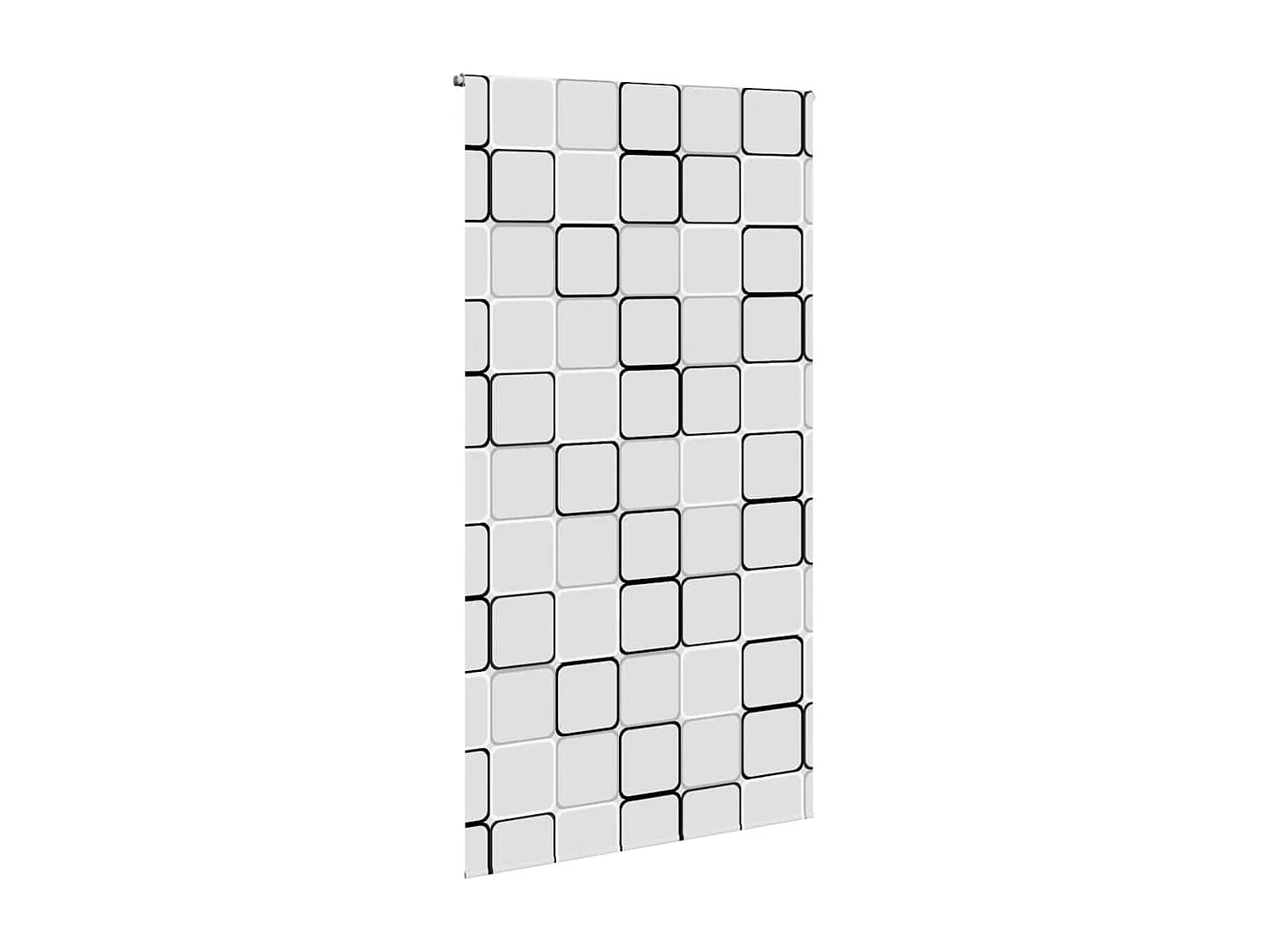 Store enrouleur de douche 130x240 cm largeur du tissu 126 cm