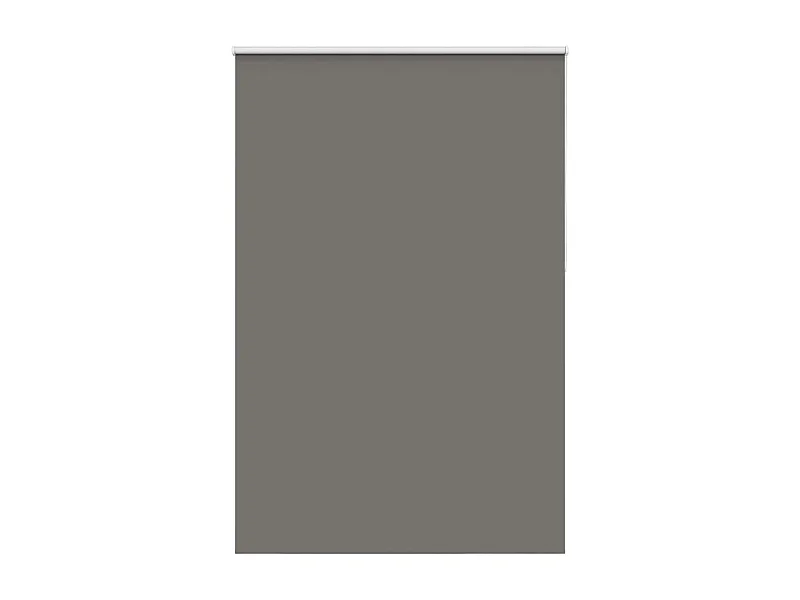 Rolgordijn verduisterend 145x210 cm stofbreedte 141,6 cm grijs