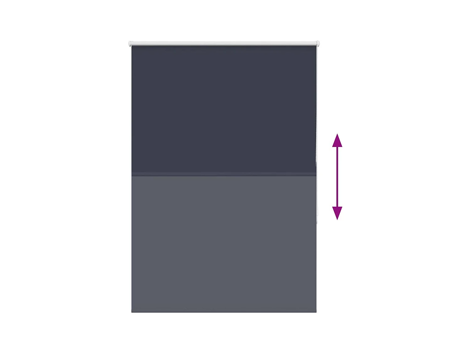 Store enrouleur occultant largeur du tissu 90,7 cm polyester