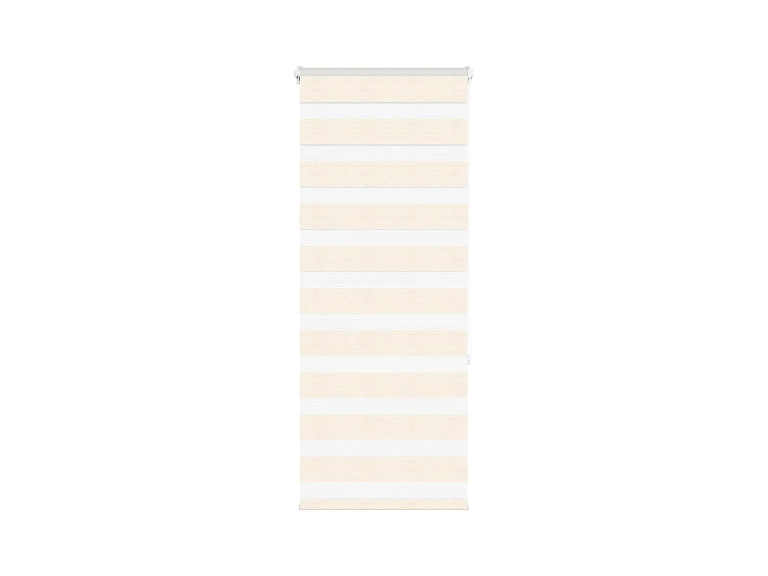 Zebra rolgordijn 65x150 cm stofbreedte 60,9 cm marmerbeige