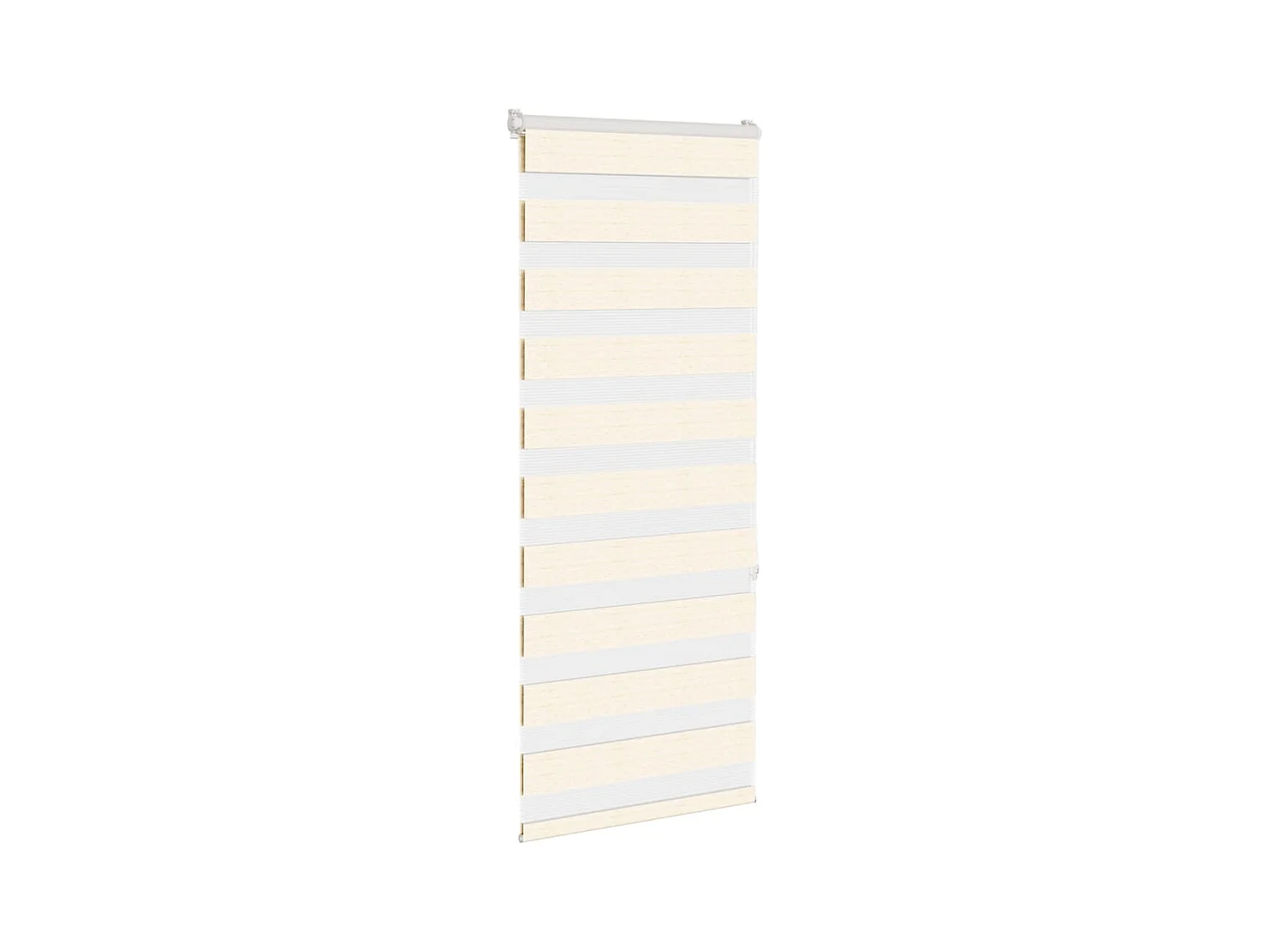 Store zèbre beige marbré largeur du tissu 60,9 cm polyester