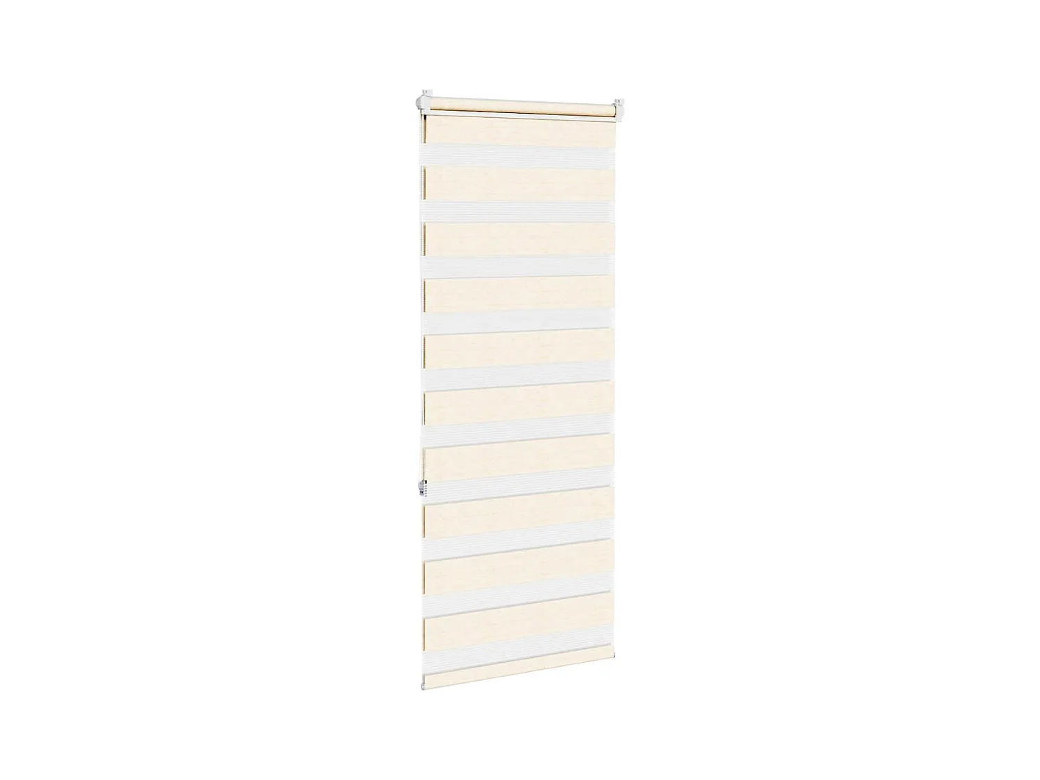 Store zèbre beige marbré largeur du tissu 60,9 cm polyester