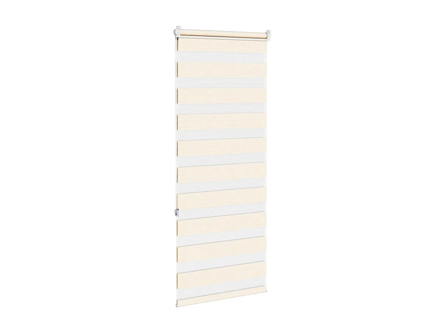 Store zèbre beige marbré largeur du tissu 60,9 cm polyester