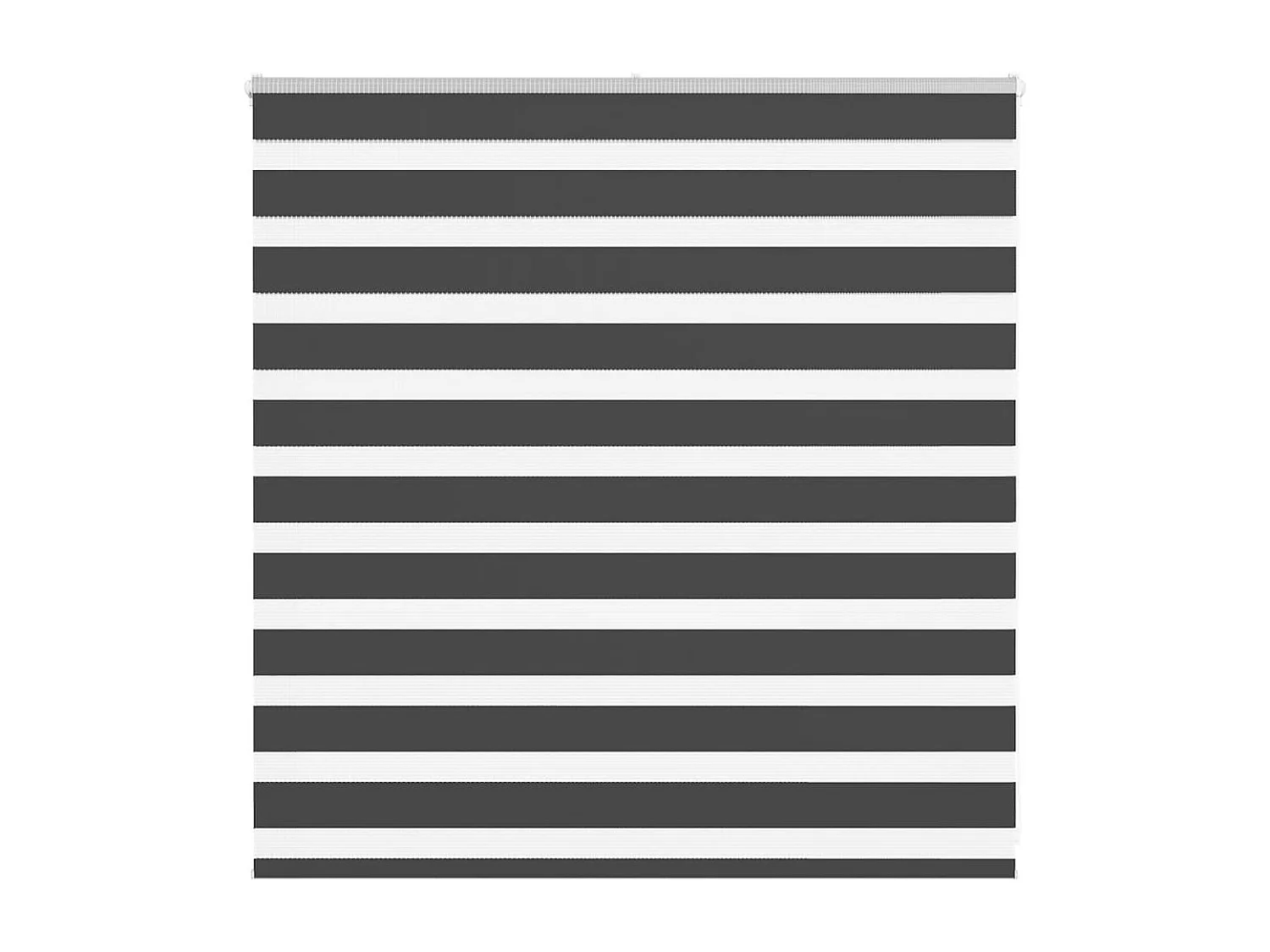 Store zèbre noir 140x100 cm largeur du tissu 135,9 cm polyester