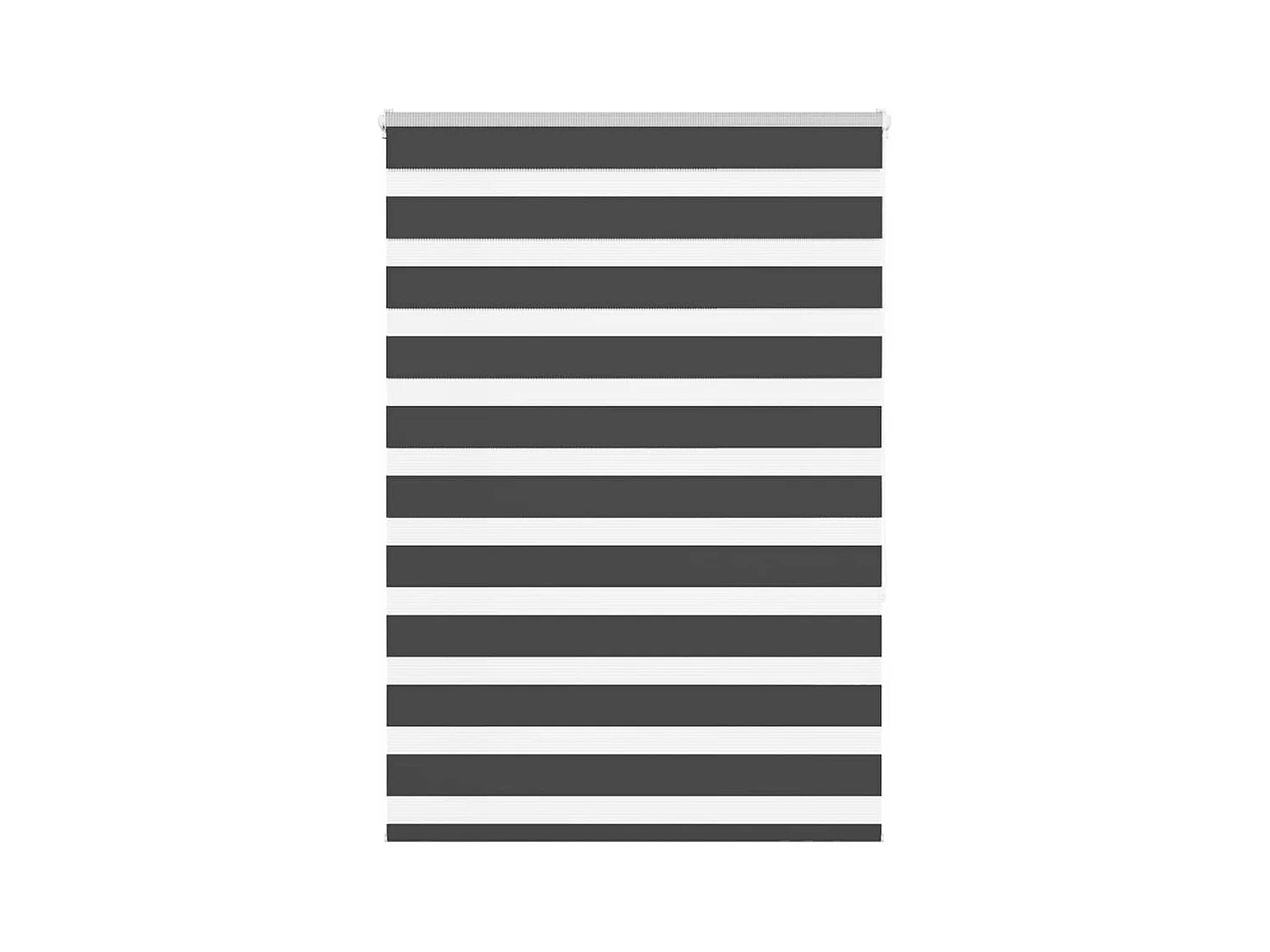 Store zèbre noir 115x150 cm largeur du tissu 110,9 cm polyester