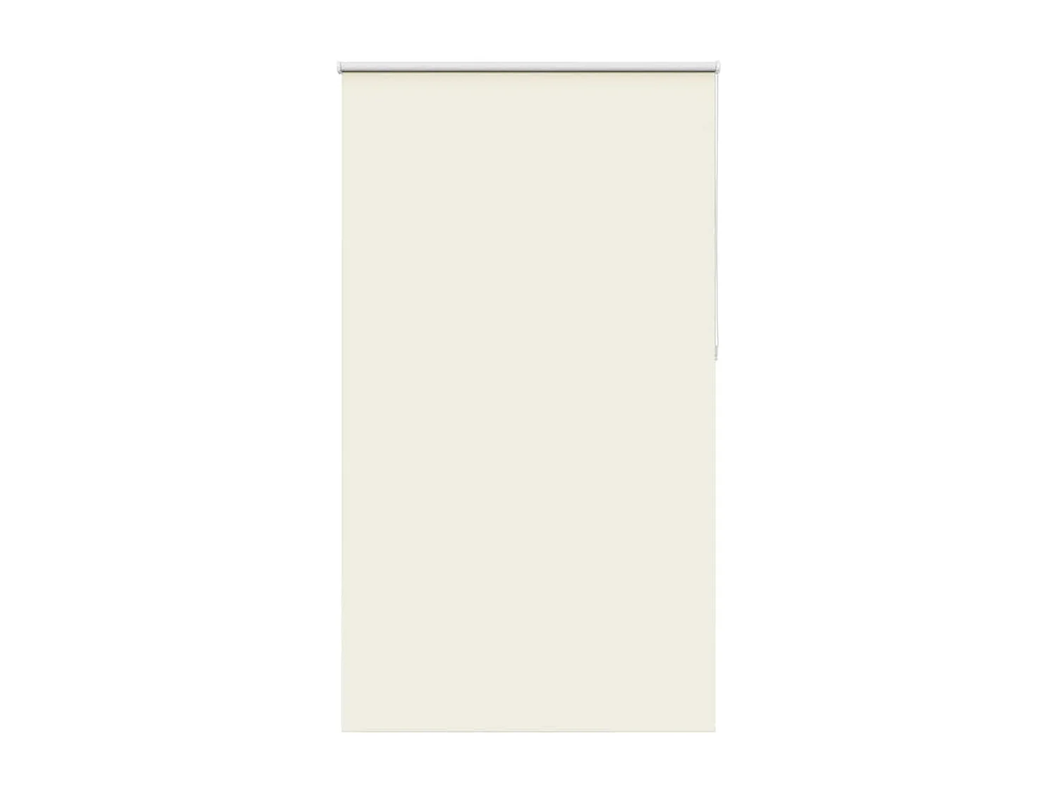 Estor Enrollable Opaco Blanco Roto 130x230cm Tela Ancho 126,6cm