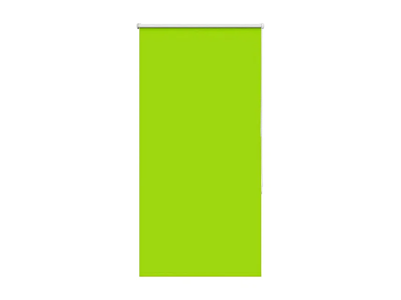 Estor Enrollable Opaco hojas verde 75x175 cm Tela Ancho 70,7 cm