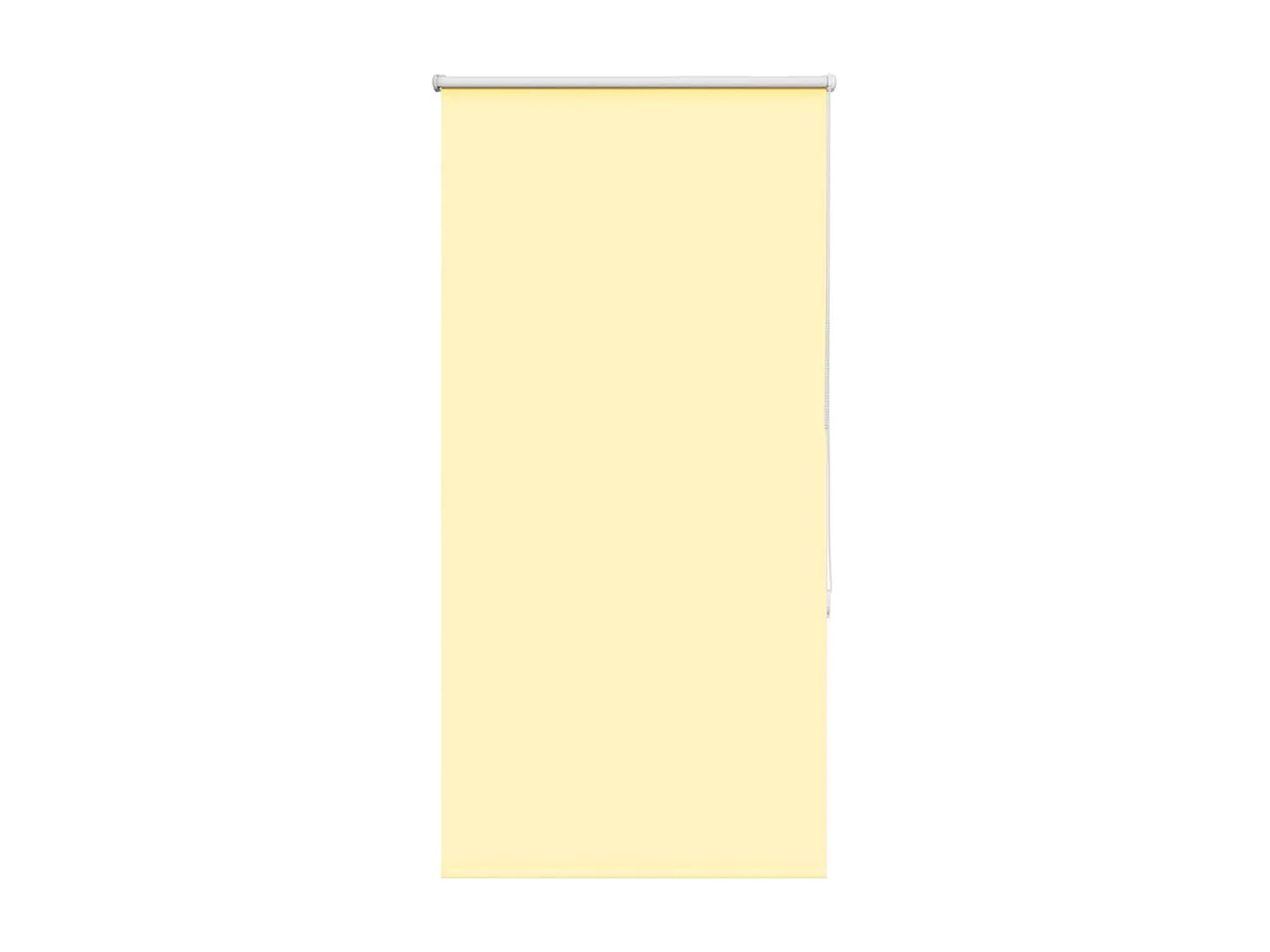 Estor Enrollable Opaco Amarillo 85x130 cm Tela Ancho 80,7 cm