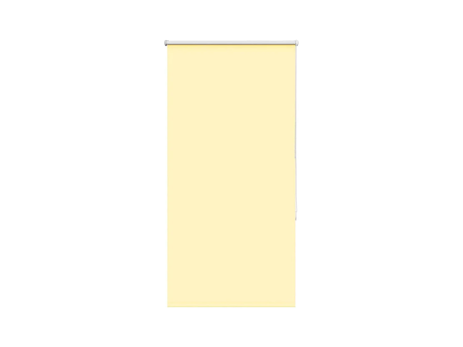 Rolgordijn verduisterend 85x130 cm stofbreedte 80,7cm geel