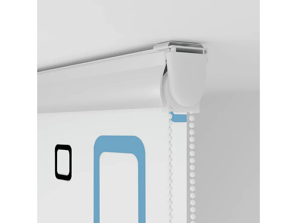 Rolo de Duche Estores com 70x240 cm Largura Tecido 66 cm