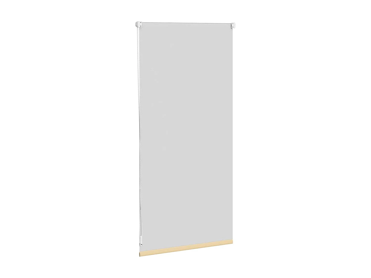 Store enrouleur occultant marron 40 x 100 cm