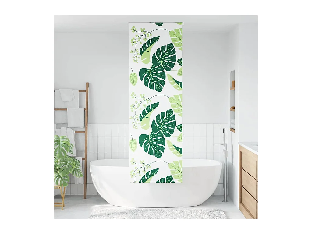 Store enrouleur de douche 70x240 cm largeur du tissu 66 cm
