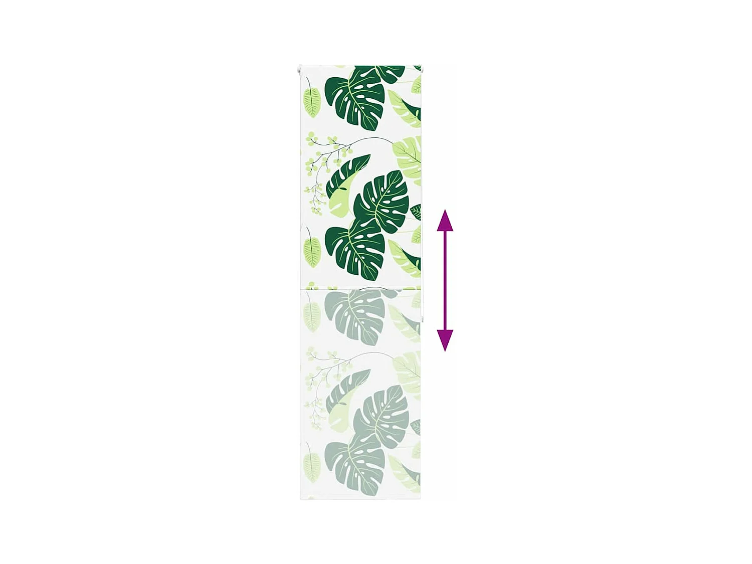 Store enrouleur de douche 70x240 cm largeur du tissu 66 cm