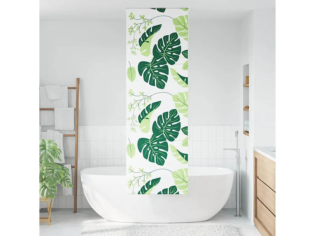 Doucherolgordijn 70x240 cm stofbreedte 66 cm