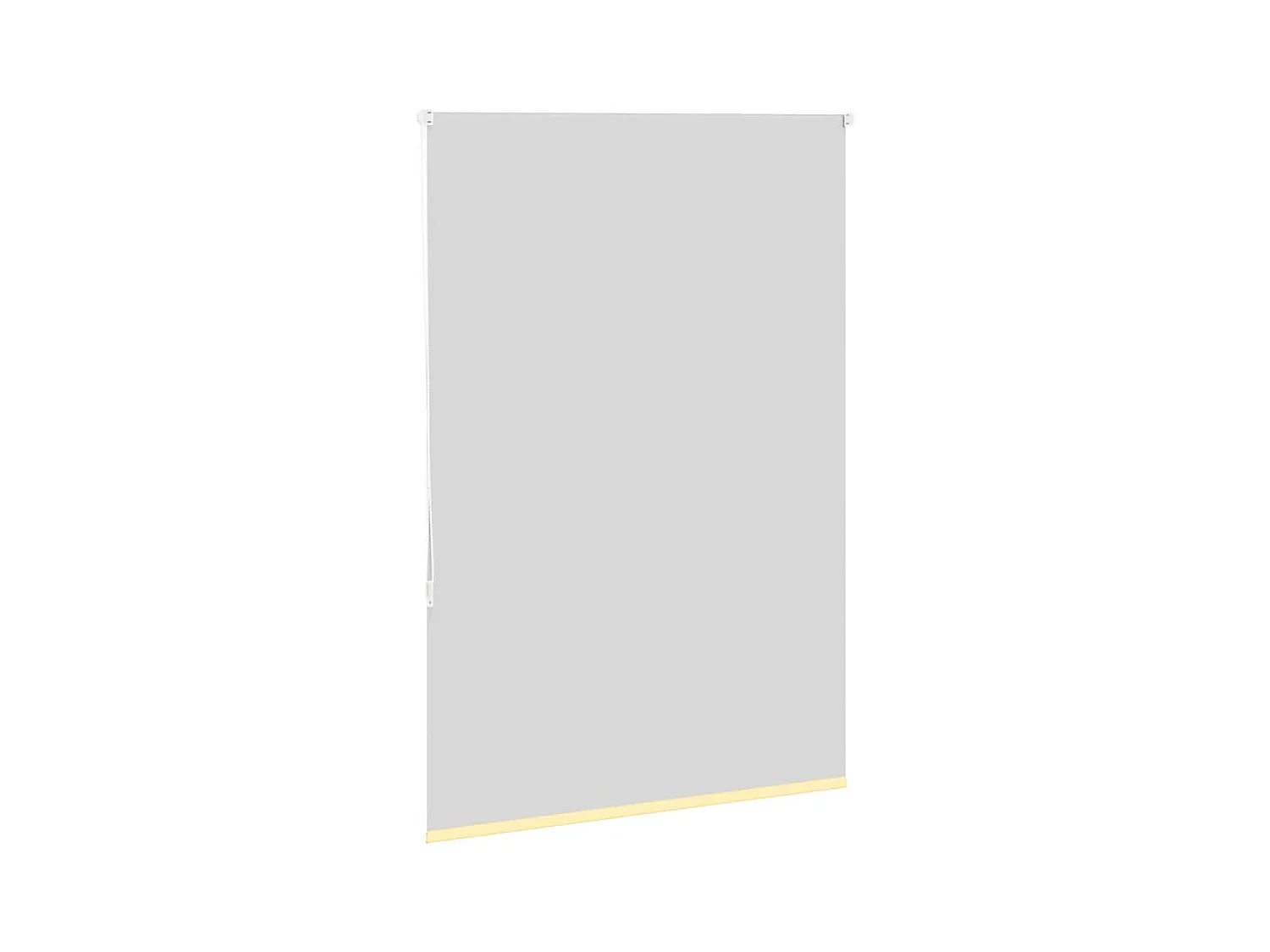 Store enrouleur occultant jaune largeur du tissu 100,7 cm