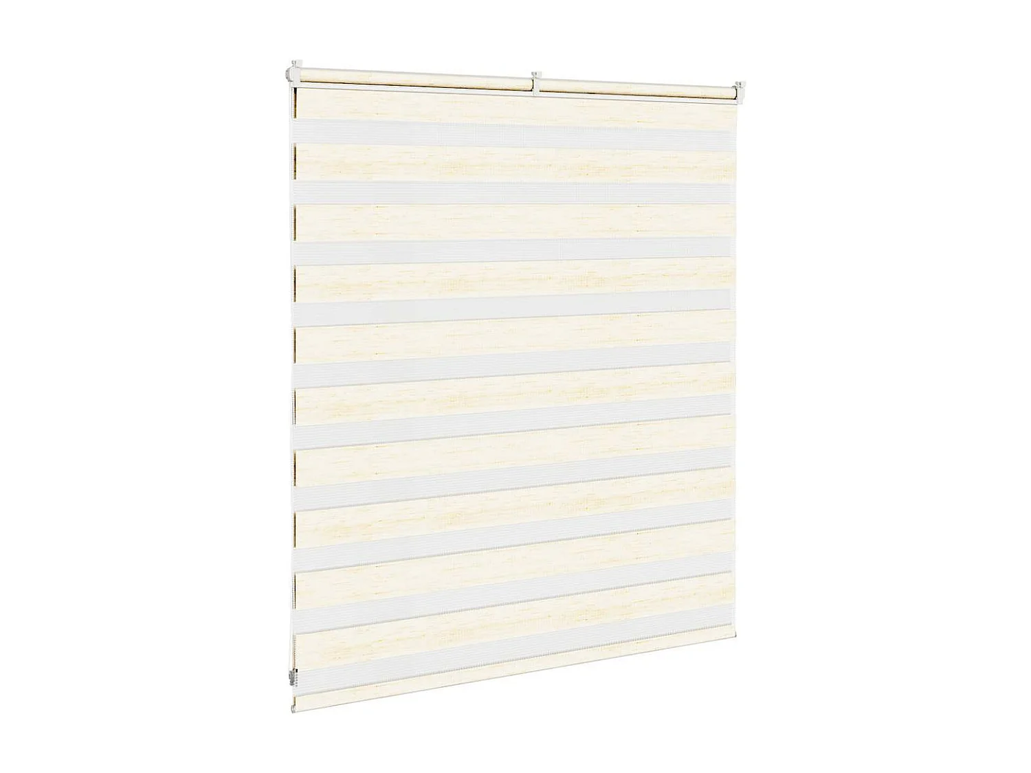 Store zèbre beige marbré largeur du tissu 115,9 cm polyester