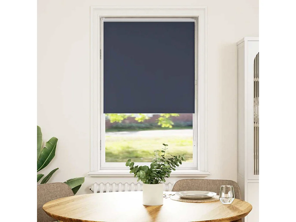 Rolgordijn verduisterend 80x150cm stofbreedte 75,7 cm polyester