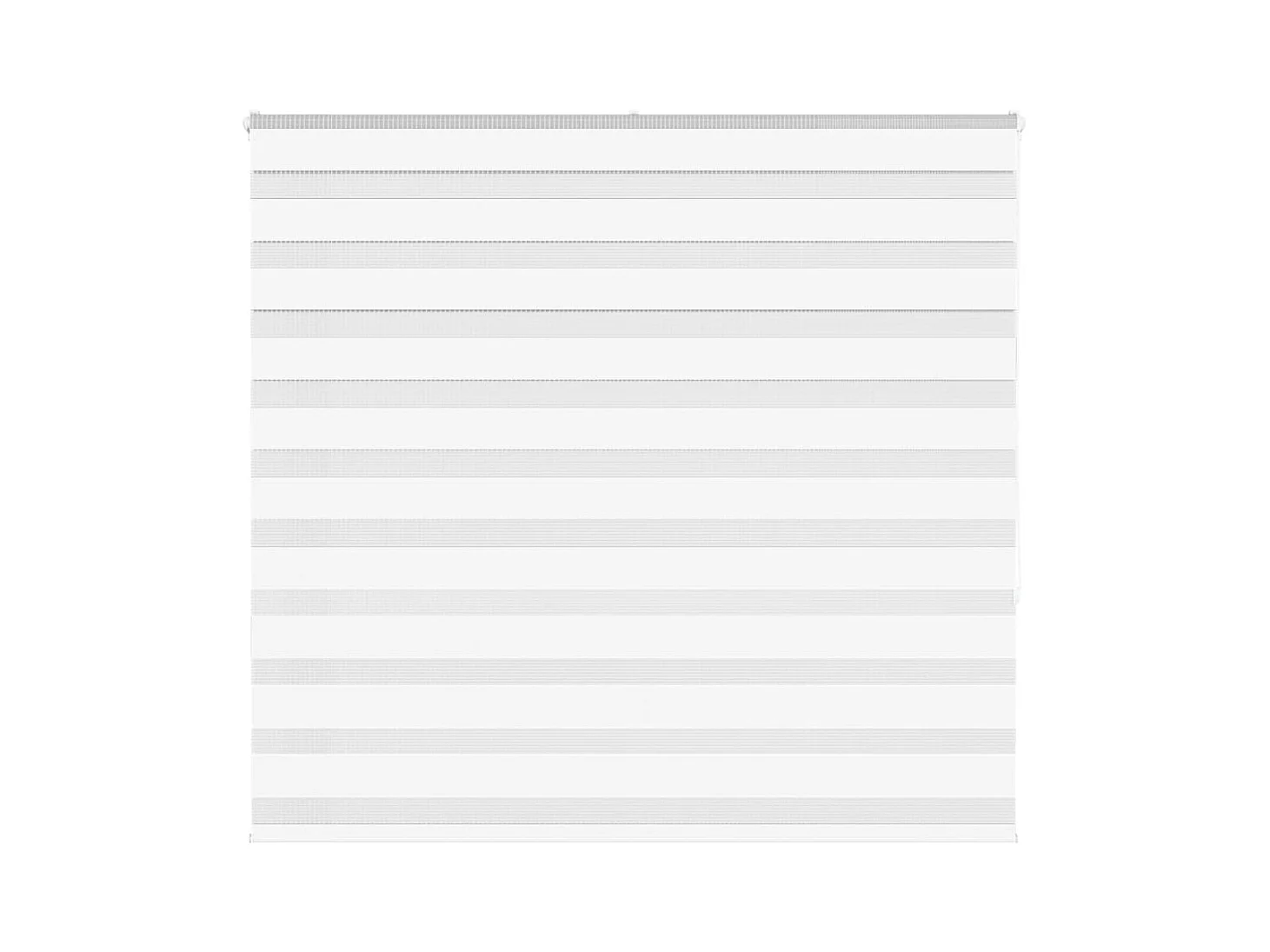 Store zèbre blanc 165x150 cm largeur du tissu 160,9cm polyester