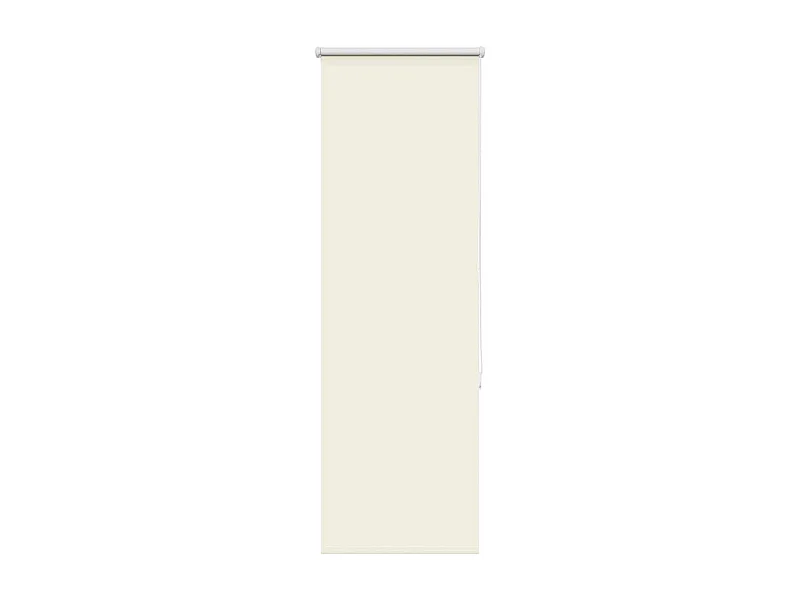 Store enrouleur occultant blanc cassé 40x175cm largeur du tissu