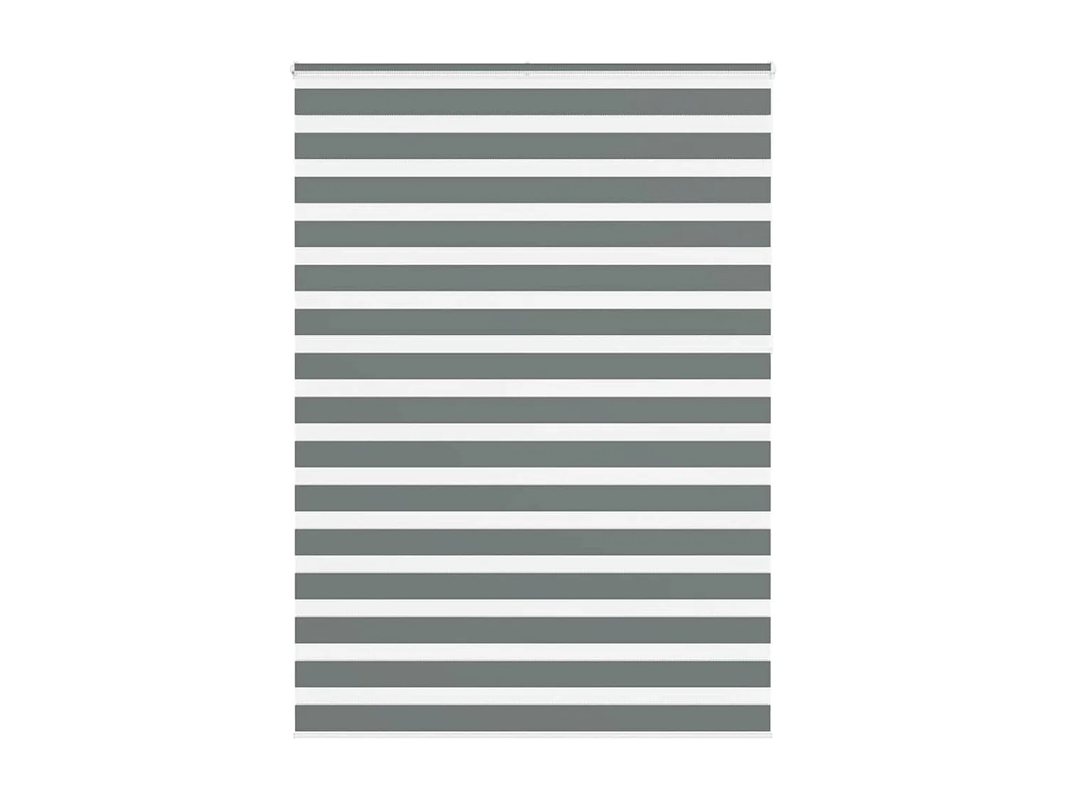 Estor cebra gris oscuro tejido ancho 150,9 cm poliéster