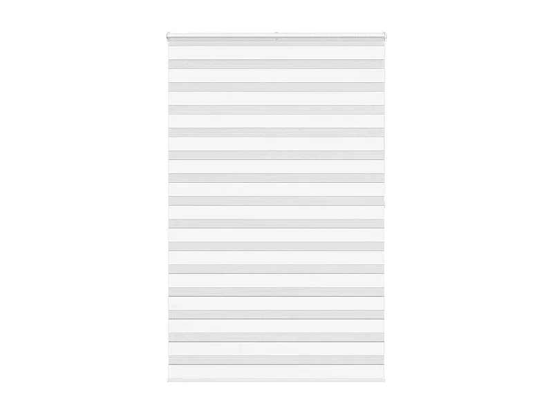 Estor cebra blanco 145x200 cm tejido ancho 140,9 cm poliéster