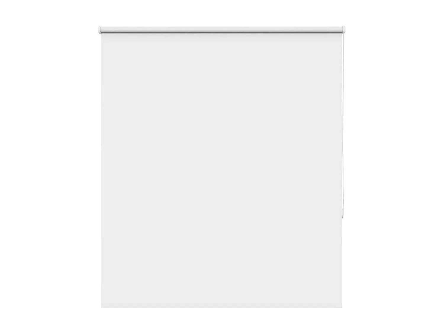 Rolgordijn verduisterend 120x150 cm stofbreedte 116,6 cm wit