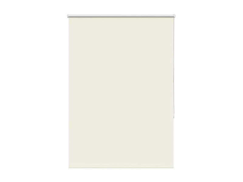 Store enrouleur occultant blanc cassé 115x175 cm largeur tissu