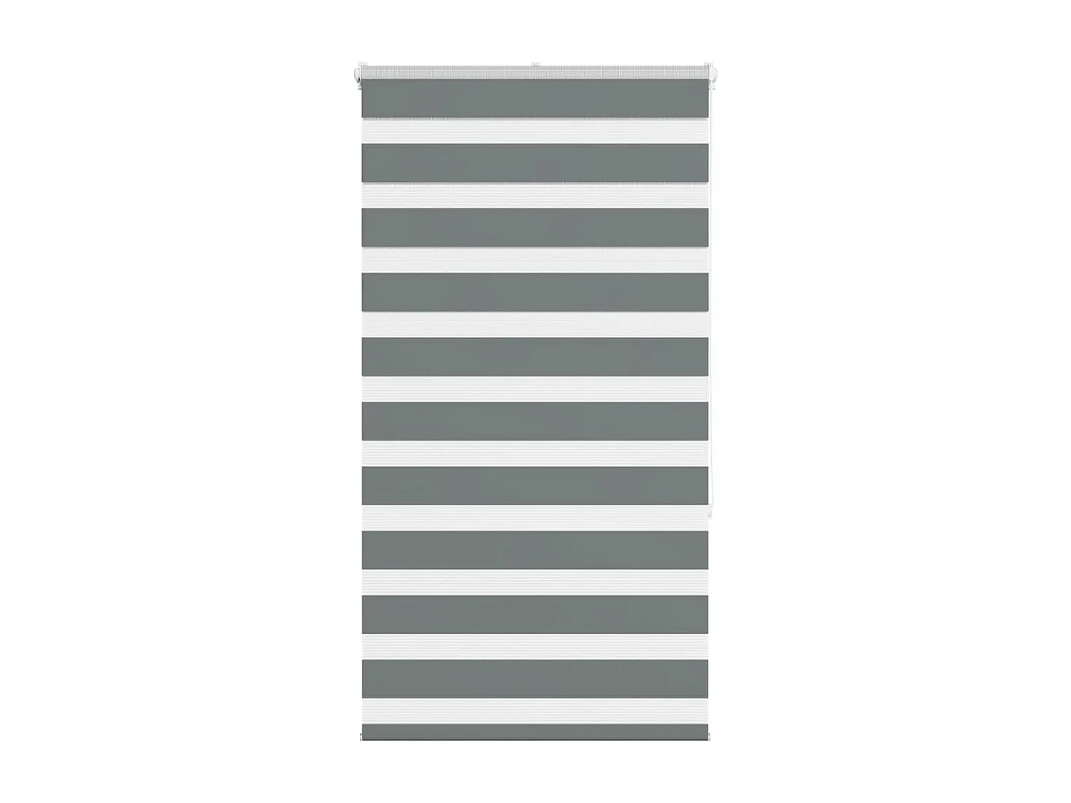 Store zèbre gris foncé largeur du tissu 75,9 cm polyester