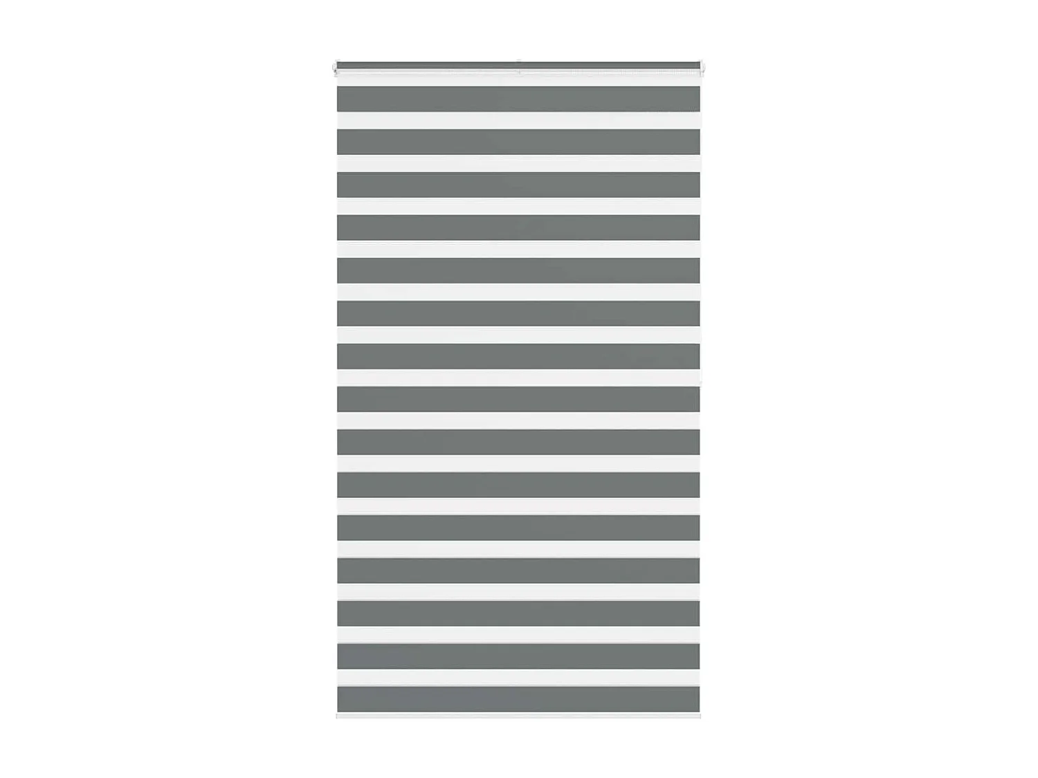 Store zèbre gris foncé largeur du tissu 125,9 cm polyester