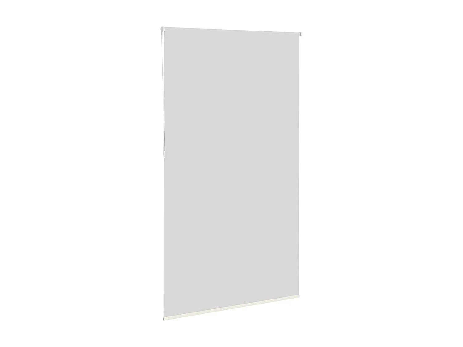 Store enrouleur occultant blanc cassé 125x230 cm largeur tissu