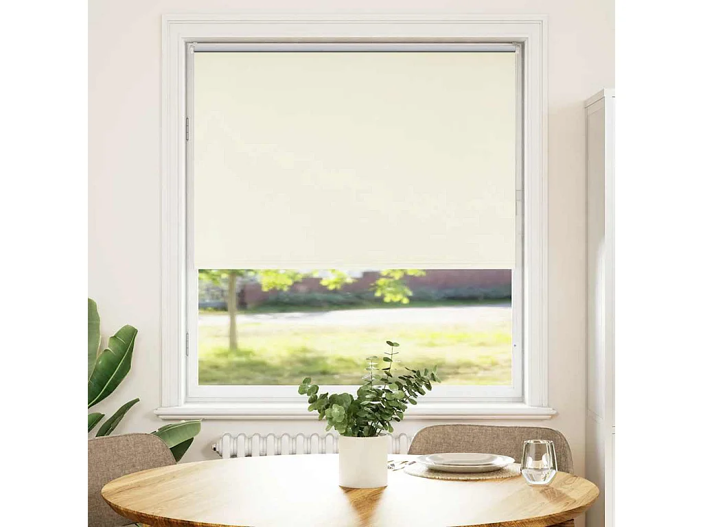 Persiana de enrolar 110x175 cm largura tecido 105,7cm poliéster