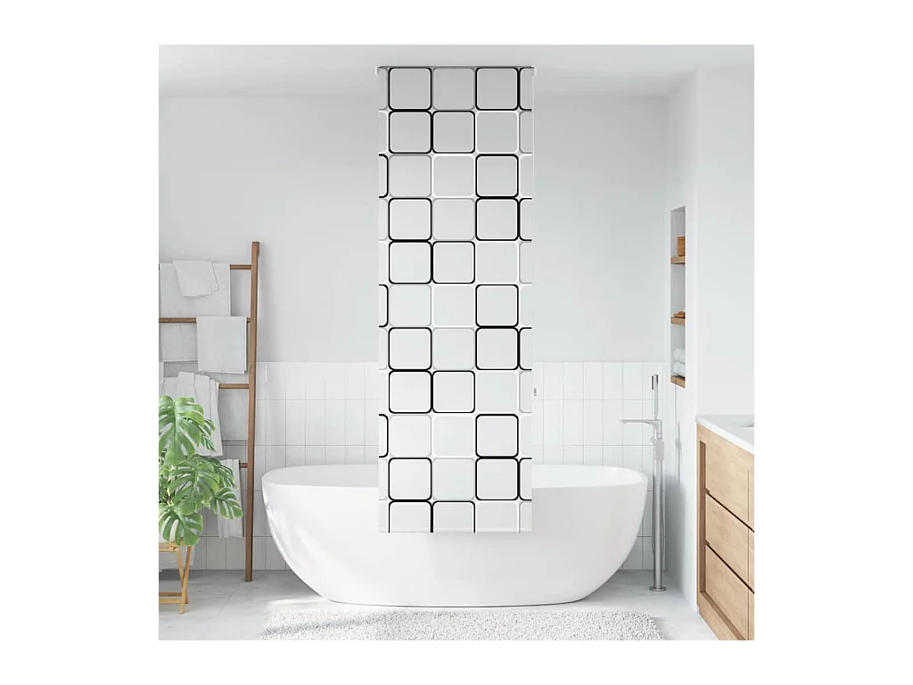 Store enrouleur de douche 70x240 cm largeur du tissu 66 cm