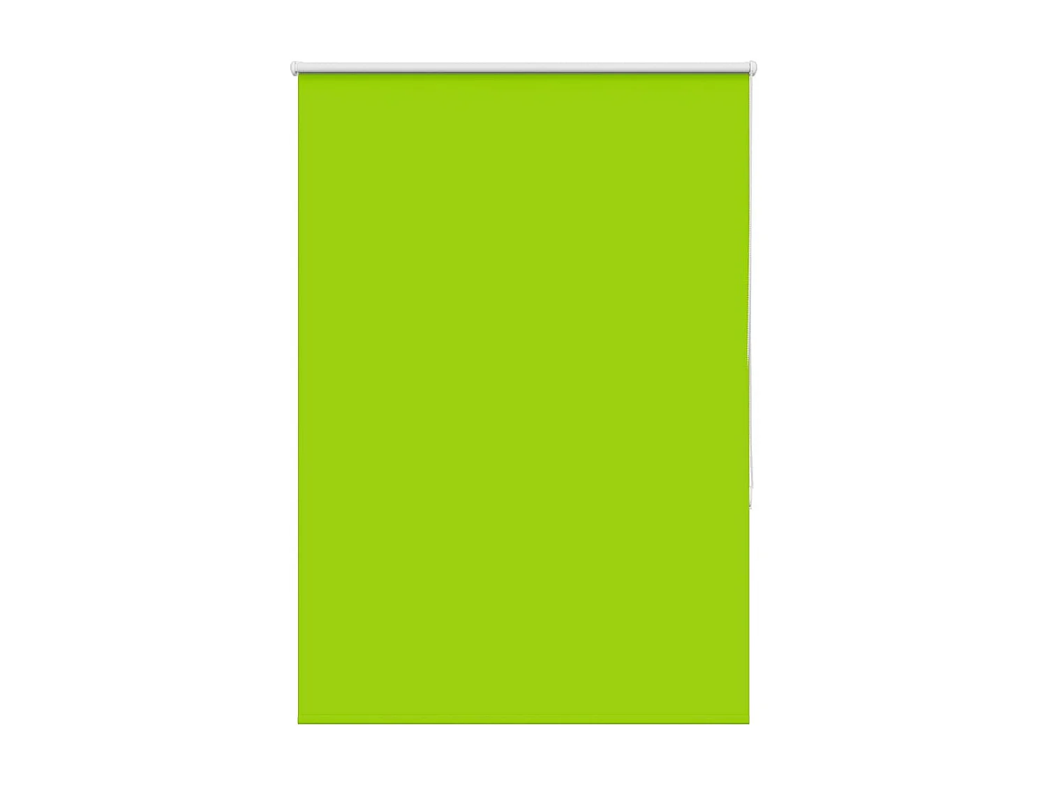 Estor Enrollable Opaco hojas verde 100x130 cm Tela Ancho 95,7cm