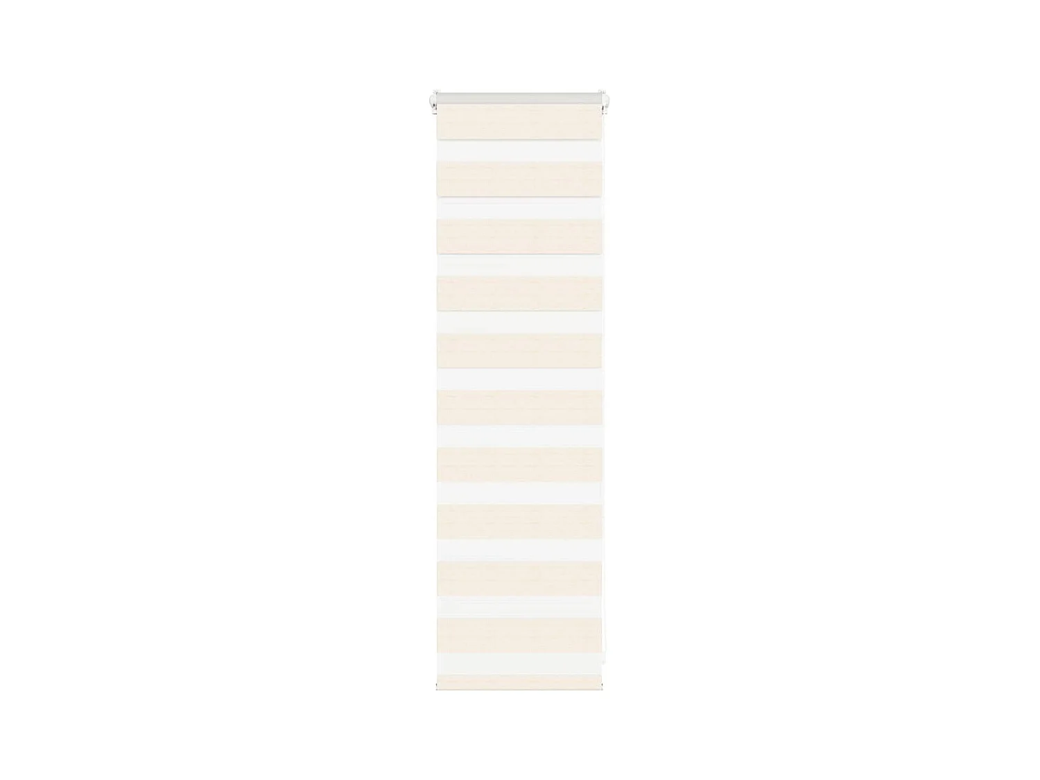 Store zèbre beige marbré largeur du tissu 45,9 cm polyester