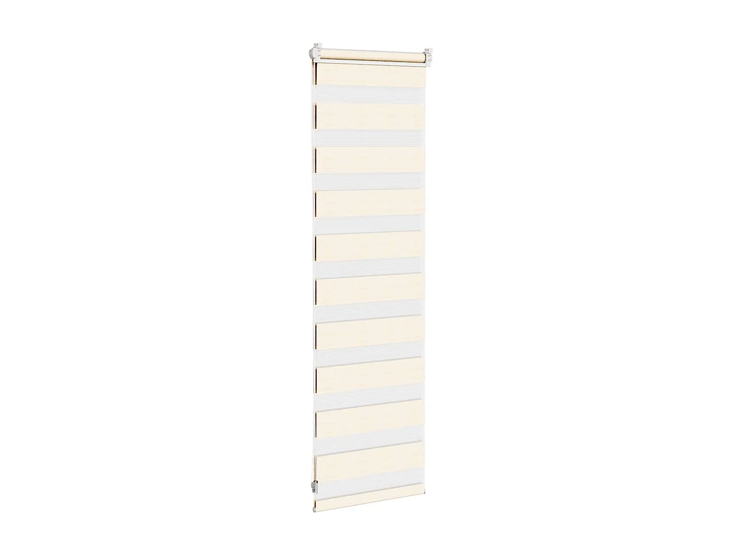 Store zèbre beige marbré largeur du tissu 45,9 cm polyester