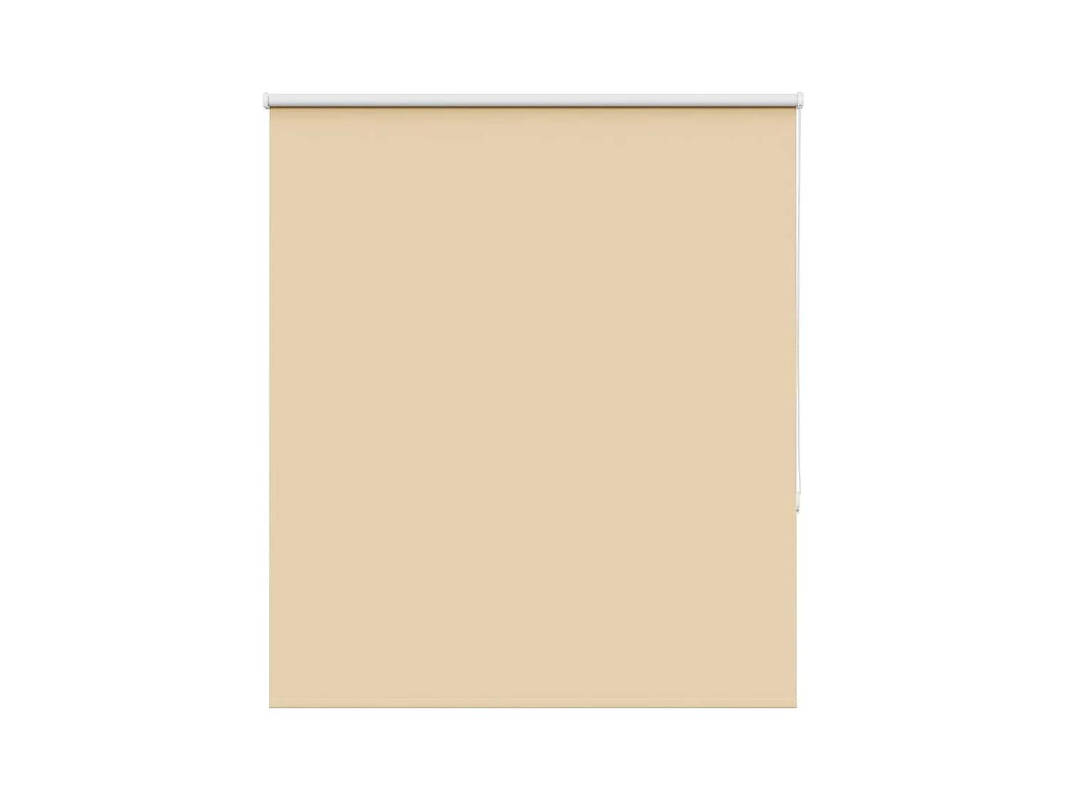 Estor Enrollable Opaco Beige 120x130 cm Tela Ancho 116,6 cm