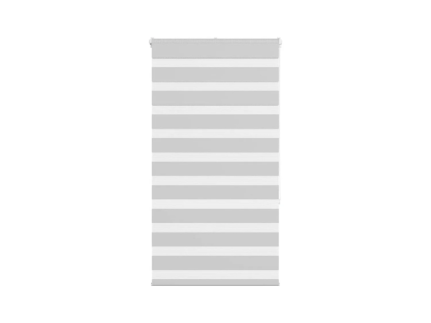 Store zèbre gris clair largeur du tissu 65,9 cm polyester