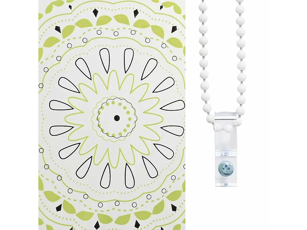 Store enrouleur de douche avec cassette largeur du tissu 126 cm