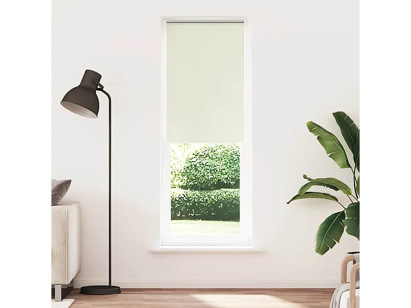 Estor Enrollable Opaco Blanco Roto 70x230cm Tela Ancho 65,7cm