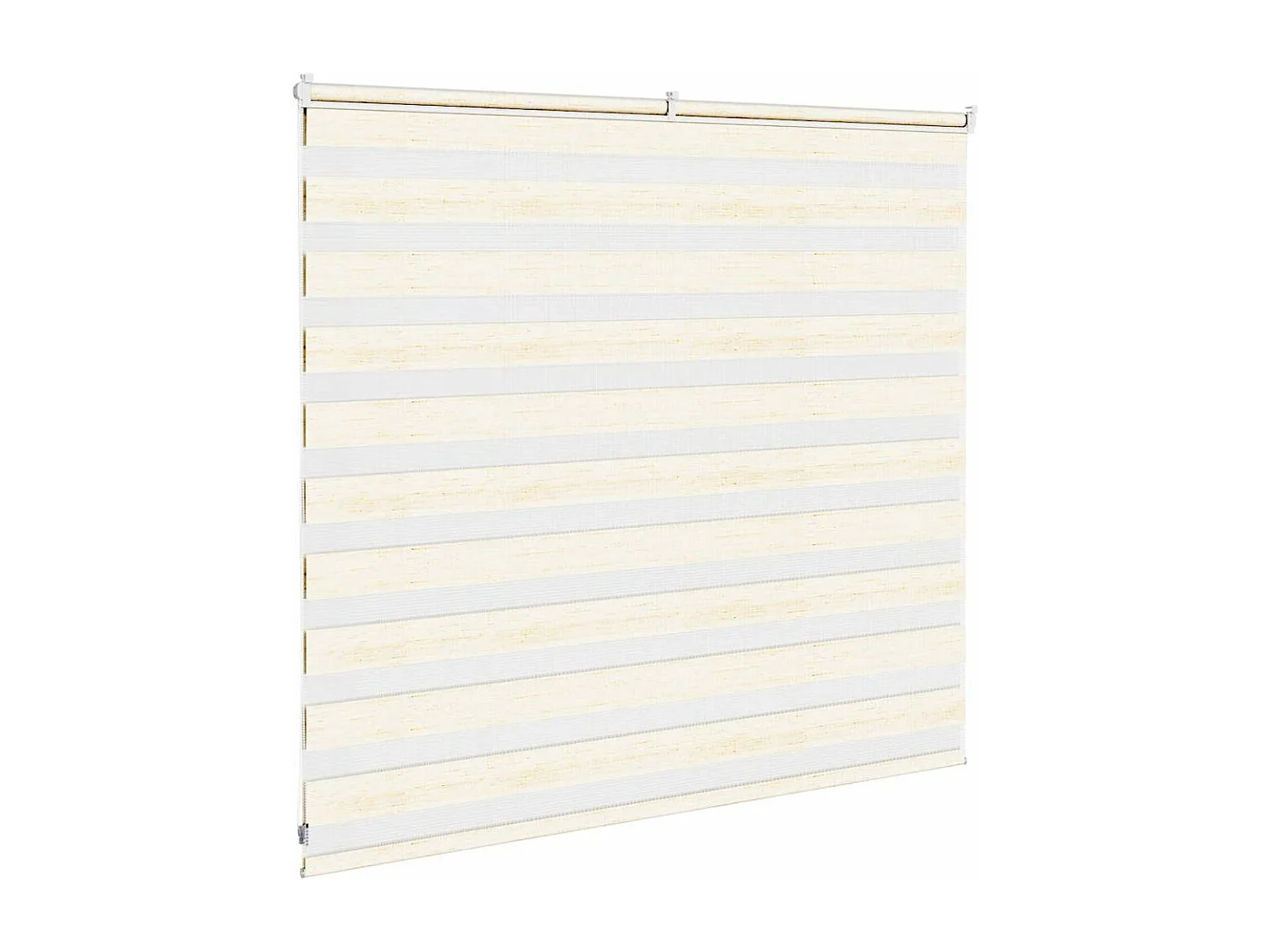 Store zèbre beige marbré largeur du tissu 150,9 cm polyester