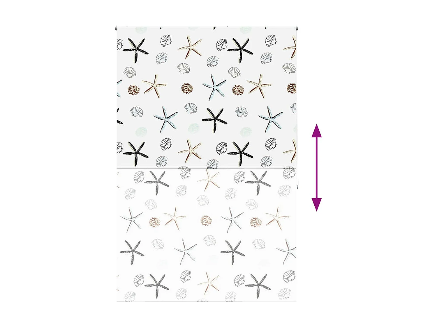 Store enrouleur de douche 150x240 cm largeur du tissu 146 cm