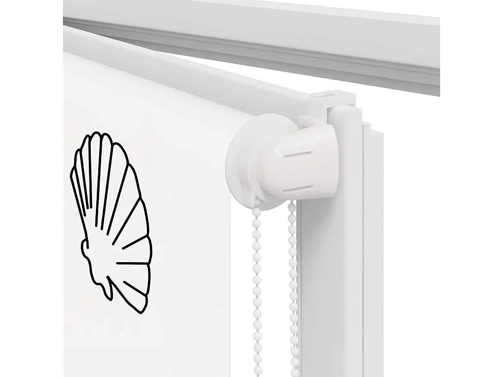 Store enrouleur de douche 150x240 cm largeur du tissu 146 cm