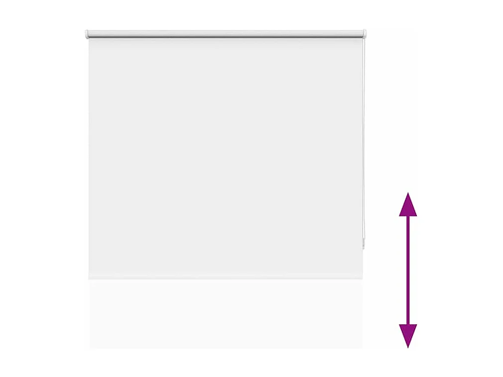 Store enrouleur occultant largeur du tissu 126,6 cm polyester