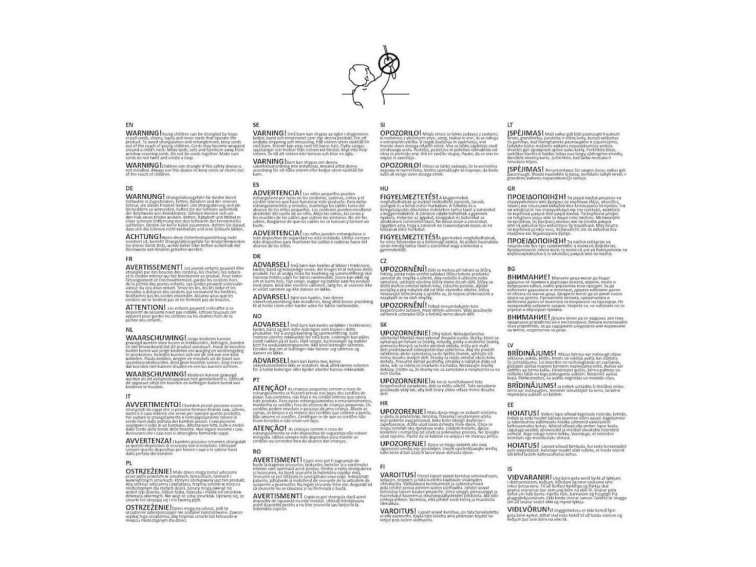 Persiana Cebra 120 x 175cm Gris