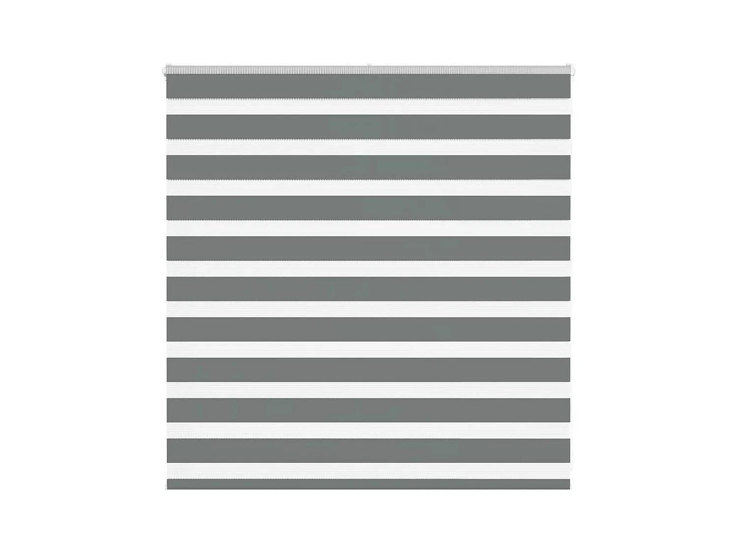 Store zèbre gris foncé largeur du tissu 135,9 cm polyester