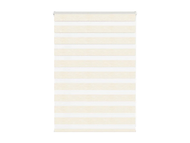 Store zèbre beige marbré largeur du tissu 110,9 cm polyester