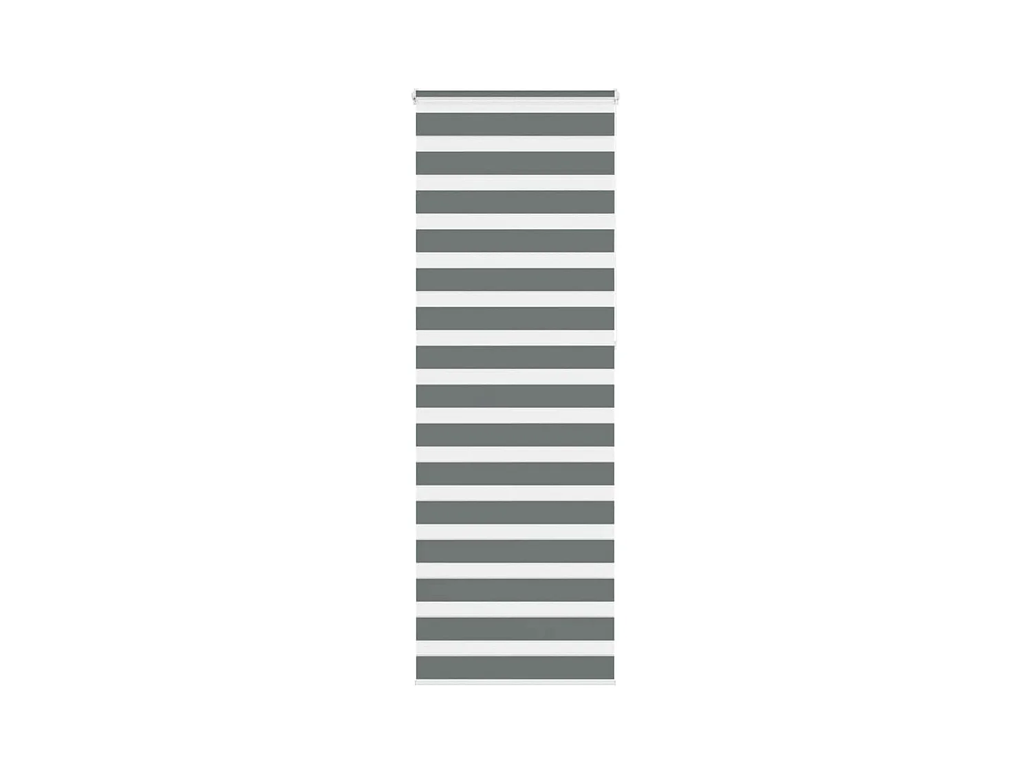 Store zèbre gris foncé largeur du tissu 75,9 cm polyester