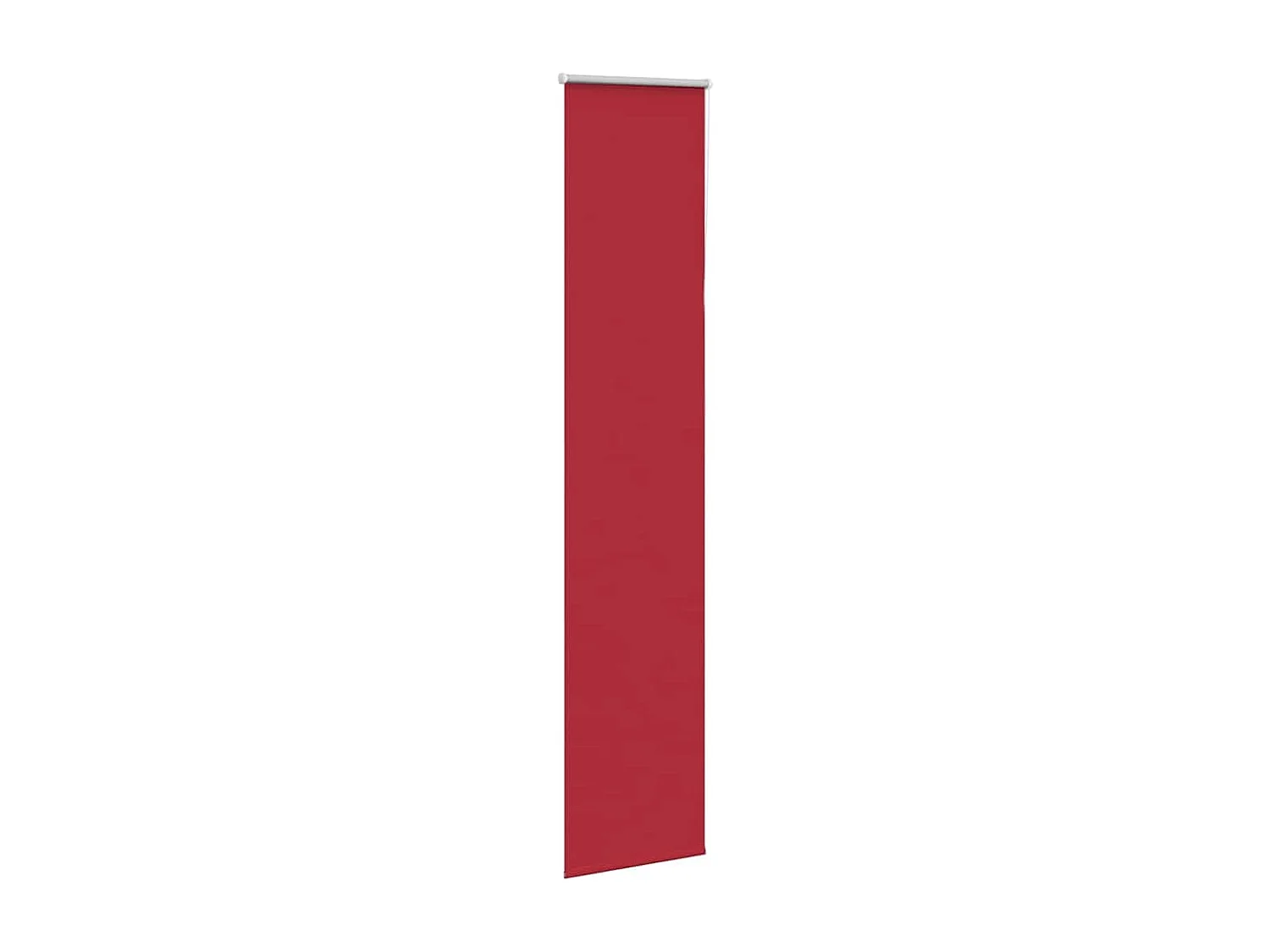 Rolgordijn verduisterend rood 40x210 cm stofbreedte 35,7 cm