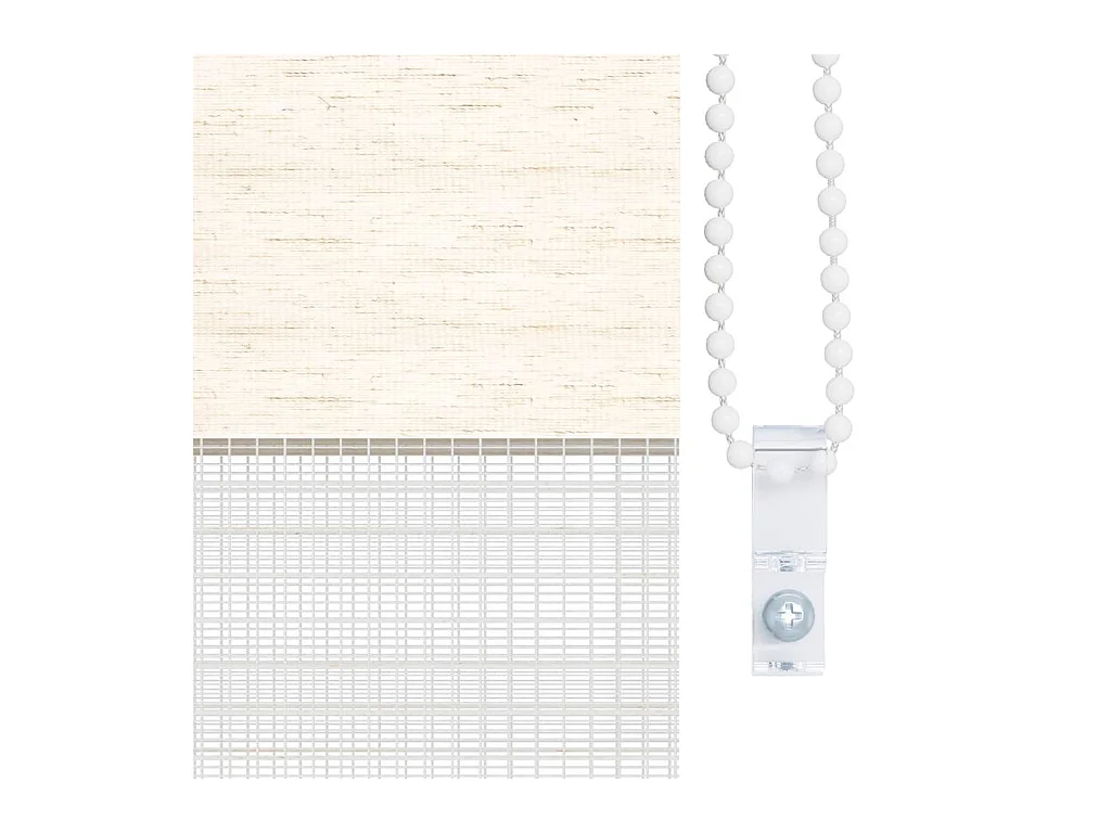 Store zèbre beige marbré largeur du tissu 140,9 cm polyester